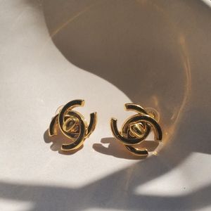 SOLD Chanel Vintage 24K gold plated earrings
